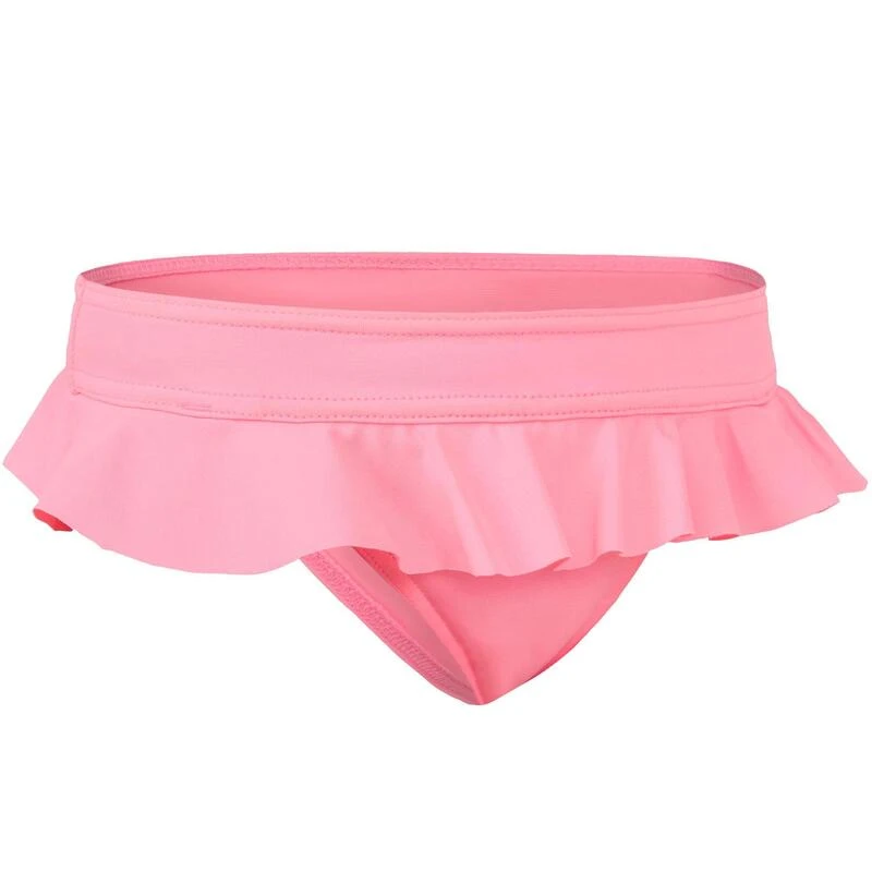 Bas De Maillot De Bain FILLETTE ROSE MADI 100 2 Bas De Maillot De Bain FILLETTE ROSE MADI 100 – Image 2