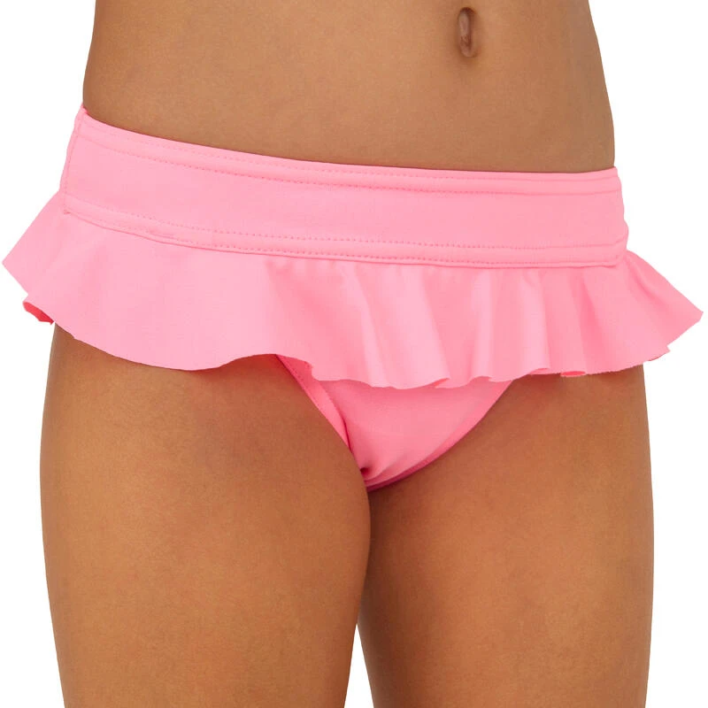 Bas De Maillot De Bain FILLETTE ROSE MADI 100 7 Bas De Maillot De Bain FILLETTE ROSE MADI 100 – Image 7