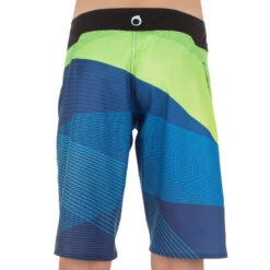 Tribord Boardshort Long Garçon Lafitenia Tension Vert -Surf Soldes Magasin boardshort long garcon lafitenia tension vert 3