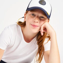 Tribord Casquette Bateau Sailing 500 Enfant Voile Ecru Bleu -Surf Soldes Magasin casquette bateau sailing 500 enfant voile ecru bleu 4