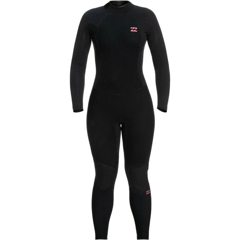 Billabong Combinaison De Surf 4/3mm Zip Dos - Noir - Launch - Femme 4 Billabong Combinaison De Surf 4/3mm Zip Dos - Noir - Launch - Femme – Image 4
