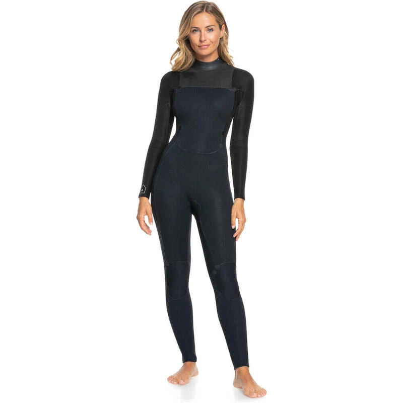 Roxy Combinaison De Surf Prologue 4/3mm GBS - Zip Au Dos Vert Femmes 5 Roxy Combinaison De Surf Prologue 4/3mm GBS - Zip Au Dos Vert Femmes – Image 5