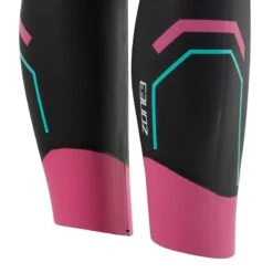 Zone3 Femmes Agile Swim Combinaison Néoprène - Black / Pink / Turquoise -Surf Soldes Magasin femmes agile swim combinaison neoprene black pink turquoise 6