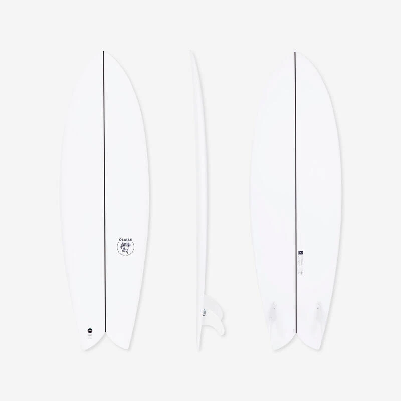 FISH 900 5'8" 35 L. Livrée Avec 2 Ailerons Twin . 1 FISH 900 5'8" 35 L. Livrée Avec 2 Ailerons Twin .