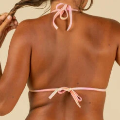 HAUT DE MAILLOT DE BAIN FEMME TRIANGLE COULISSANT AVEC COQUES SALTY -Surf Soldes Magasin haut de maillot de bain femme triangle coulissant avec coques salty 4