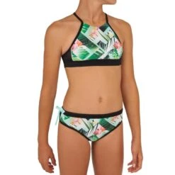 HAUT DE MAILLOT DE BAIN SURF FILLE BRASSIERE VERT BAHA 900 8 HAUT DE MAILLOT DE BAIN SURF FILLE BRASSIERE VERT BAHA 900 -Surf Soldes Magasin haut de maillot de bain surf fille brassiere vert baha 900 2