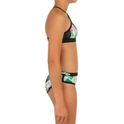 HAUT DE MAILLOT DE BAIN SURF FILLE BRASSIERE VERT BAHA 900 10 HAUT DE MAILLOT DE BAIN SURF FILLE BRASSIERE VERT BAHA 900 -Surf Soldes Magasin haut de maillot de bain surf fille brassiere vert baha 900 4