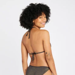 Haut De Maillot De Bain Triangle Femme - Mae Noir Pailleté 6 Haut De Maillot De Bain Triangle Femme - Mae Noir Pailleté -Surf Soldes Magasin haut de maillot de bain triangle femme mae noir paillete 2