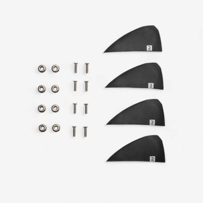 LOT De 4 AILERONS UNIVERSELS Pour PLANCHE DE KITESURF Type TWIN TIP 1 LOT De 4 AILERONS UNIVERSELS Pour PLANCHE DE KITESURF Type TWIN TIP