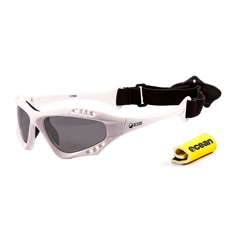 Lunette Soleil Flottantes Sport Nautiques OCEAN Australia Blanc Et Fume 1 Lunette Soleil Flottantes Sport Nautiques OCEAN Australia Blanc Et Fume
