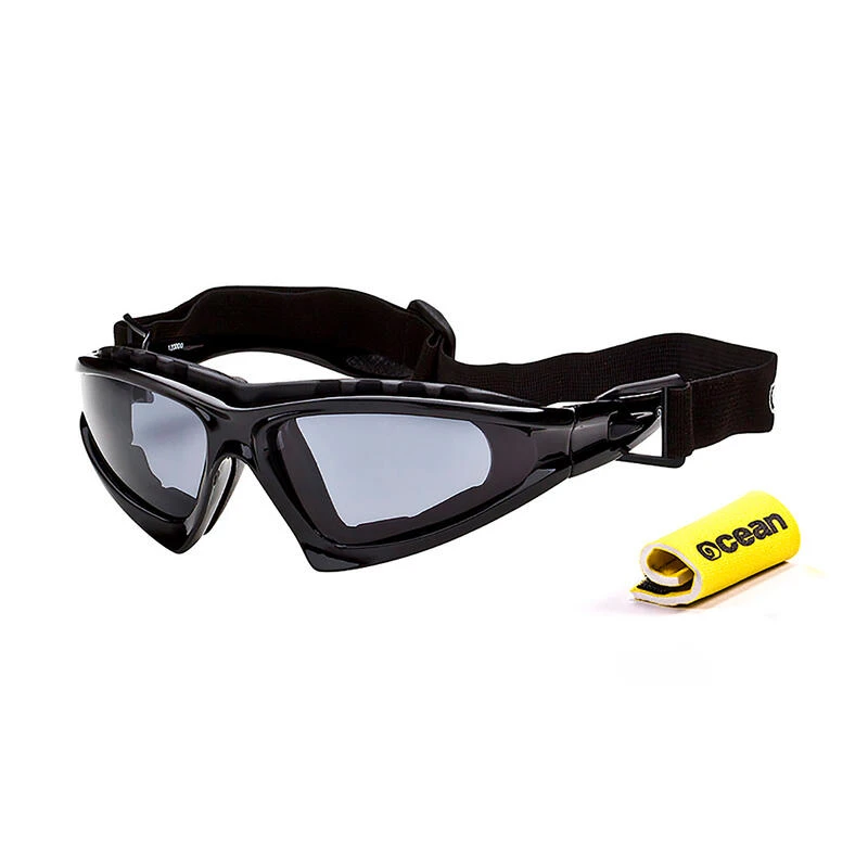 Lunette Soleil Flottantes Sport Nautiques OCEAN Cabarete Noir Et Fume 1 Lunette Soleil Flottantes Sport Nautiques OCEAN Cabarete Noir Et Fume