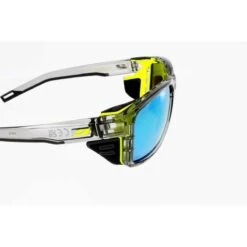 Lunettes De Soleil Julbo Shield M Gris Bleu Polarisé , Coques Amovibles -Surf Soldes Magasin lunettes de soleil julbo shield m gris bleu polarise coques amovibles 3