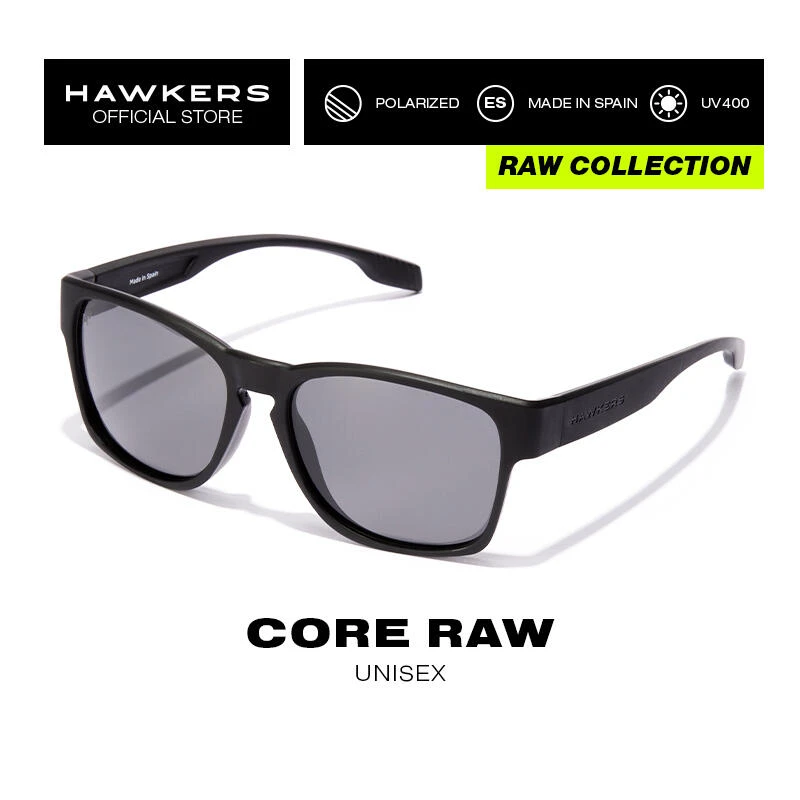 HAWKERS Lunettes De Soleil Pour Homme Et Femme POLARIZED BLACK - CORE Raw 2 HAWKERS Lunettes De Soleil Pour Homme Et Femme POLARIZED BLACK - CORE Raw – Image 2