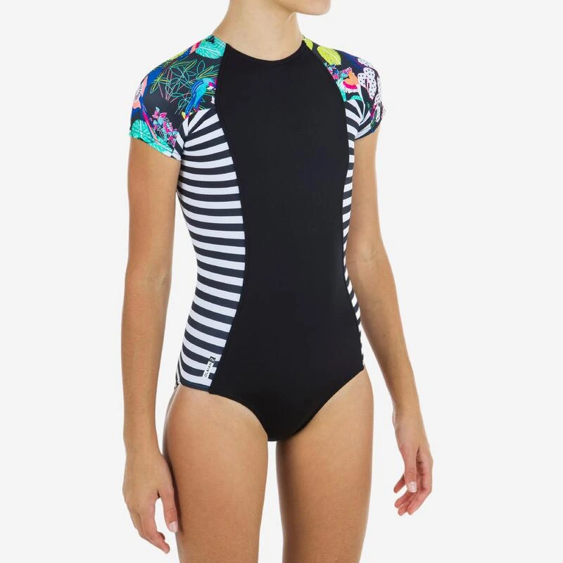 Maillot De Bain 1 Pièce Bleu Corail 2 Maillot De Bain 1 Pièce Bleu Corail – Image 2