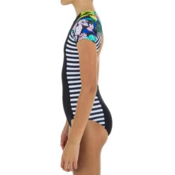 Maillot De Bain 1 Pièce Bleu Corail 7 Maillot De Bain 1 Pièce Bleu Corail -Surf Soldes Magasin maillot de bain 1 piece bleu corail 2