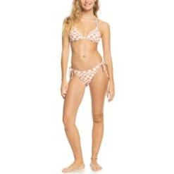 Maillot De Bain Femme Bas Roxy Beach Check It Cheeky -Surf Soldes Magasin maillot de bain femme bas roxy beach check it cheeky 2
