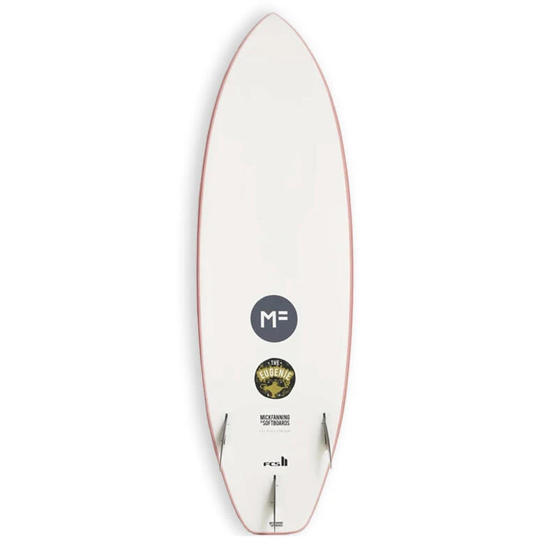 MF 5'6 Eugenie Softboard- Coral 2 MF 5'6 Eugenie Softboard- Coral – Image 2
