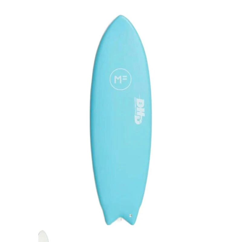 MF X DHD Twin 5’4 Softboard- Blue 1 MF X DHD Twin 5’4 Softboard- Blue