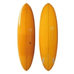 Planche De Surf BEAVER Mid Length Twin Pin Double Layer Orange 6'6"
