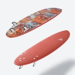 Planche De Surf Mousse 7' - 500 Orange 12 Planche De Surf Mousse 7' - 500 Orange -Surf Soldes Magasin planche de surf mousse 7 500 orange 2