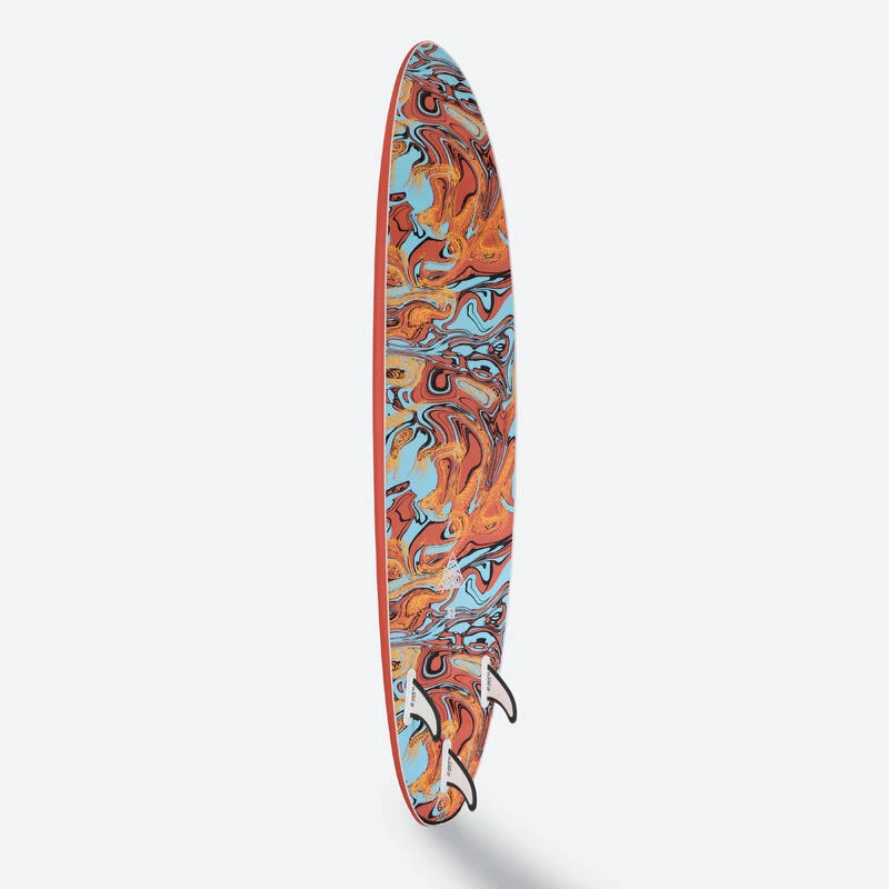 Planche De Surf Mousse 7' - 500 Orange 4 Planche De Surf Mousse 7' - 500 Orange – Image 4