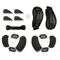 Planche Twintip Carbone De Kitesurf 154 X 46 Cm (pads Et Straps Inclus) - TT500 -Surf Soldes Magasin planche twintip carbone de kitesurf 154 x 46 cm pads et straps inclus tt500 3