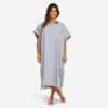 Poncho Surf Adulte - 100 Gris Chiné