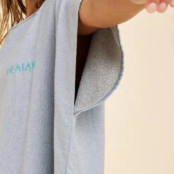 Poncho Surf Adulte - 100 Gris Chiné 13 Poncho Surf Adulte - 100 Gris Chiné -Surf Soldes Magasin poncho surf adulte 100 gris chine 4