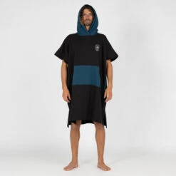 Poncho Surf Adulte - 500 Noir 11 Poncho Surf Adulte - 500 Noir -Surf Soldes Magasin poncho surf adulte 500 noir 2