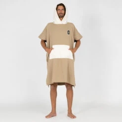 Poncho Surf Adulte - 500 Sable 11 Poncho Surf Adulte - 500 Sable -Surf Soldes Magasin poncho surf adulte 500 sable 2