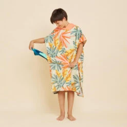 Poncho Surf Enfant 135 à 160 Cm - 550 Jungle 14 Poncho Surf Enfant 135 à 160 Cm - 550 Jungle -Surf Soldes Magasin poncho surf enfant 135 a 160 cm 550 jungle 4