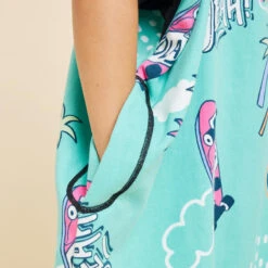 Poncho Surf Enfant 135 à 160 Cm - 550 Skatepark -Surf Soldes Magasin poncho surf enfant 135 a 160 cm 550 skatepark 3