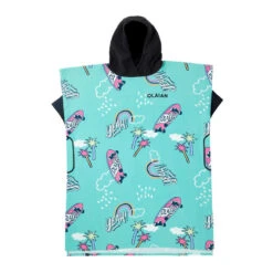 Poncho Surf Enfant 135 à 160 Cm - 550 Skatepark -Surf Soldes Magasin poncho surf enfant 135 a 160 cm 550 skatepark 6