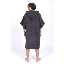 Poncho Surf Gris | Taille Unique | 100% Coton | Unisexe | Avec Manches -Surf Soldes Magasin poncho surf gris taille unique 100 coton unisexe avec manches 2