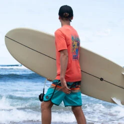 Short De Bain Garçon - 500 Memphis Vert -Surf Soldes Magasin short de bain garcon 500 memphis vert 2