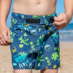 SHORT DE BAIN GARCON BLEU MARINE -Surf Soldes Magasin short de bain garcon bleu marine 4