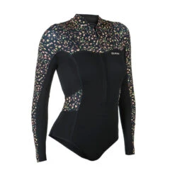 Shorty Culotte Manches Longues Front Zip LEO -Surf Soldes Magasin shorty culotte manches longues front zip leo 2