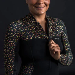 Shorty Culotte Manches Longues Front Zip LEO -Surf Soldes Magasin shorty culotte manches longues front zip leo 4