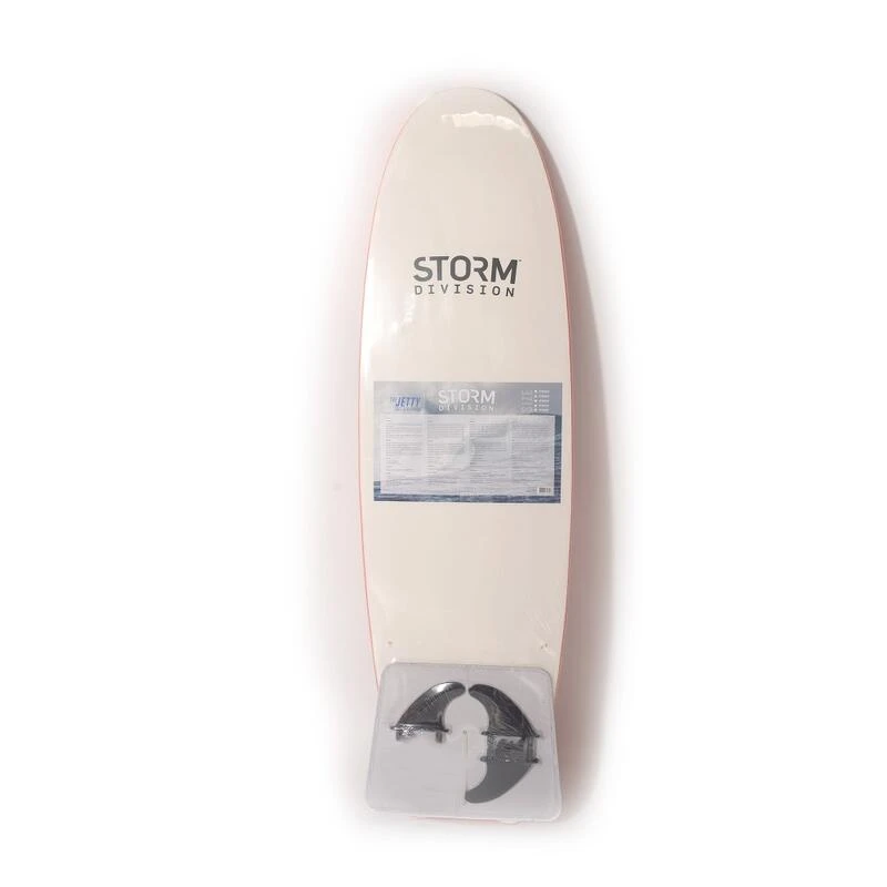 STORM DIVISION - Jetty Softboard - Planche De Surf En Mousse - 5'8 - Red 2 STORM DIVISION - Jetty Softboard - Planche De Surf En Mousse - 5'8 - Red – Image 2