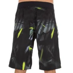 Surf Boardshort Long 500 Jungle Grey 9 Surf Boardshort Long 500 Jungle Grey -Surf Soldes Magasin surf boardshort long 500 jungle grey 2
