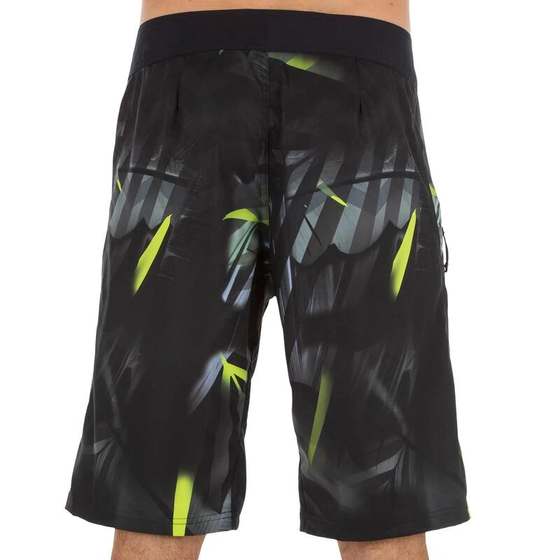 Surf Boardshort Long 500 Jungle Grey 3 Surf Boardshort Long 500 Jungle Grey – Image 3