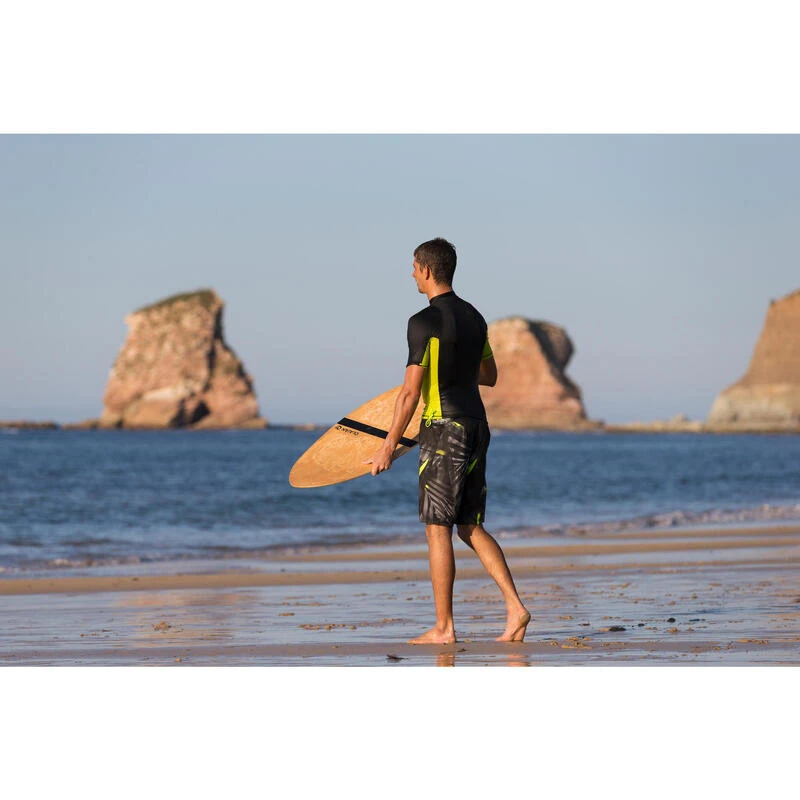 Surf Boardshort Long 500 Jungle Grey 6 Surf Boardshort Long 500 Jungle Grey – Image 6