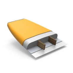 SURF MOUSSE 100 6'8" Livrée Avec Un Leash Et 3 Ailerons . -Surf Soldes Magasin surf mousse 100 68 livree avec un leash et 3 ailerons 2