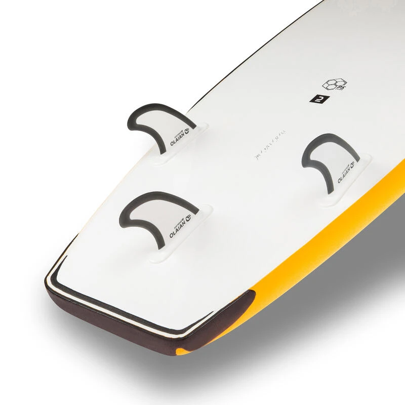 SURF MOUSSE 100 Renforcé 7'5" 84 L + Leash 8 SURF MOUSSE 100 Renforcé 7'5" 84 L + Leash – Image 8