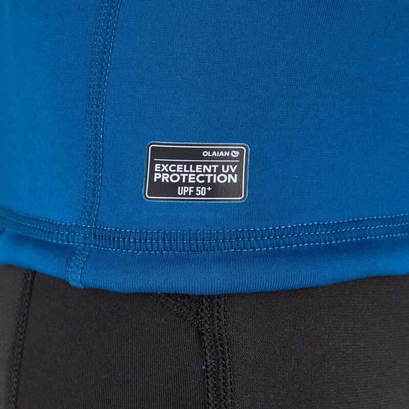 Tee Shirt Polaire Manches Courtes Enfant Bleu 4 Tee Shirt Polaire Manches Courtes Enfant Bleu – Image 4